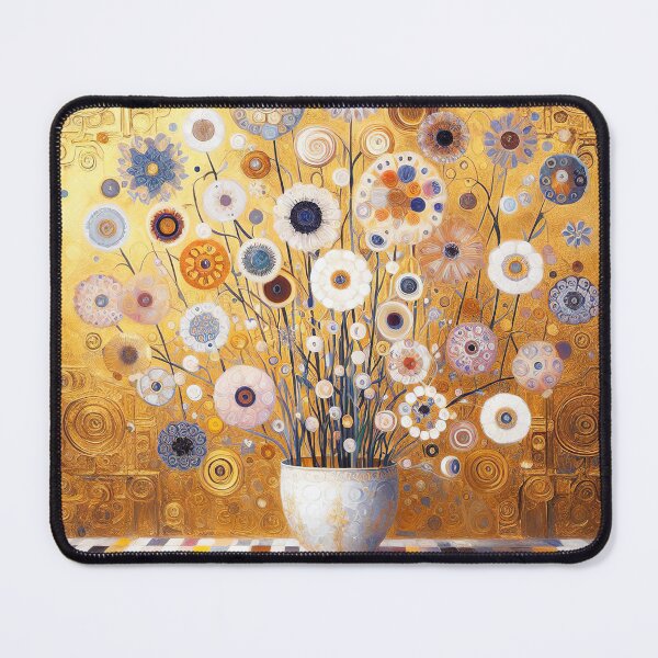 Item preview, Gustav Klimt Flowers designed and sold by maniacfitness.