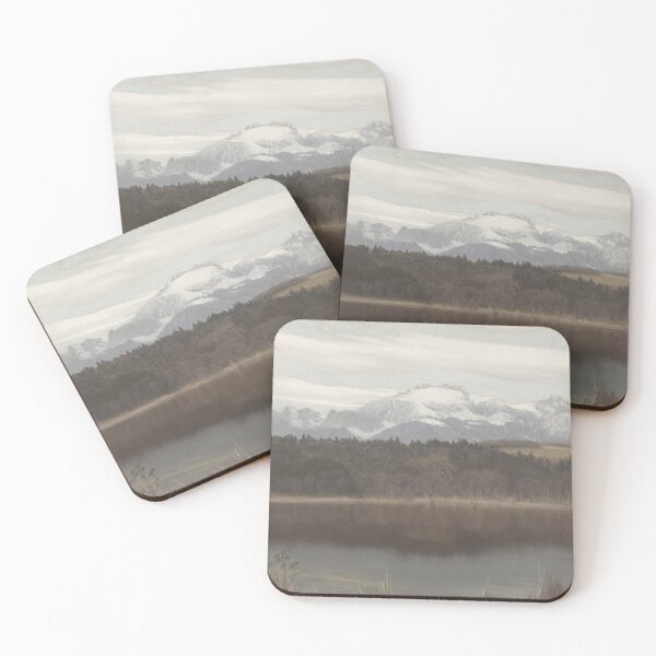 Item preview, Rustic Landscape Country Farmhouse Painting | Warm Tone Print designed and sold by Studio66Designs.