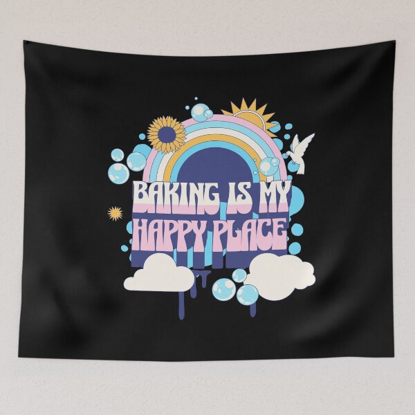 Item preview, Baking Is My Happy Place designed and sold by ByDesign61.