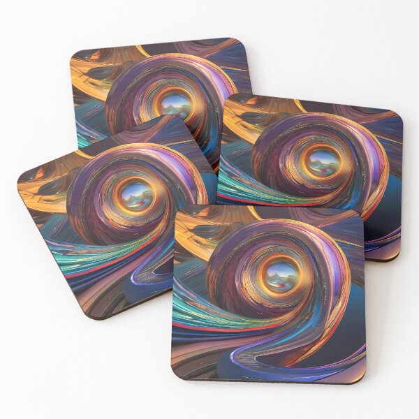 Item preview, Abstract Circular Roads designed and sold by Jin-Ai.