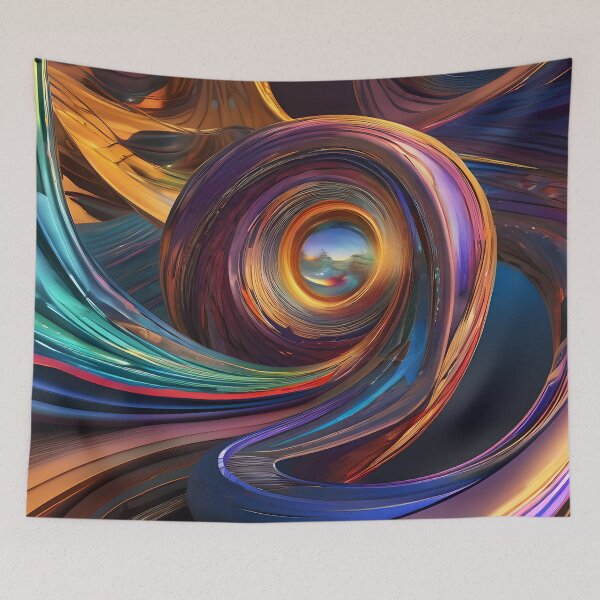 Item preview, Abstract Circular Roads designed and sold by Jin-Ai.