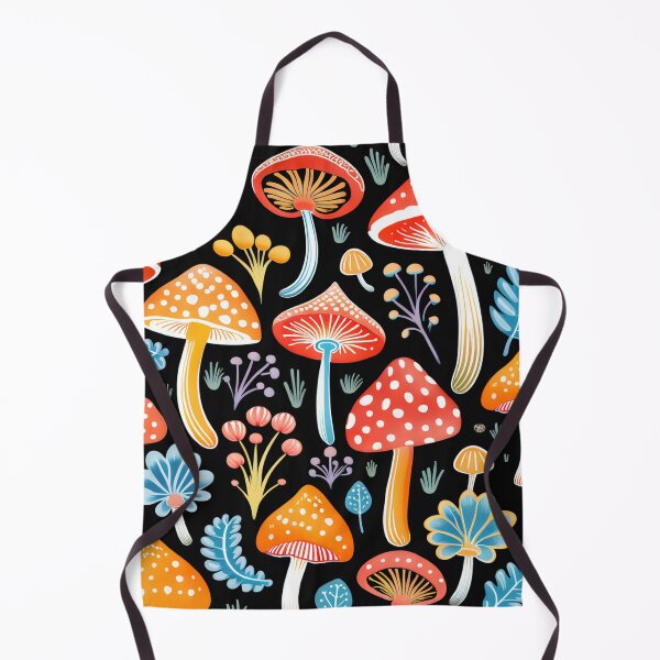 Item preview, Mushroom Pattern With Vibrant Colors designed and sold by Uday24.