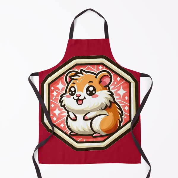 Item preview, Happy Hamster Stars Fireworks Cartoon Illustration Drawing designed and sold by CoffeeIsATrip.