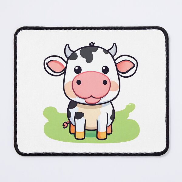 Item preview, Kawaii Cow, Cute Animal, Cute Cow cartoon designed and sold by PurpleWay.