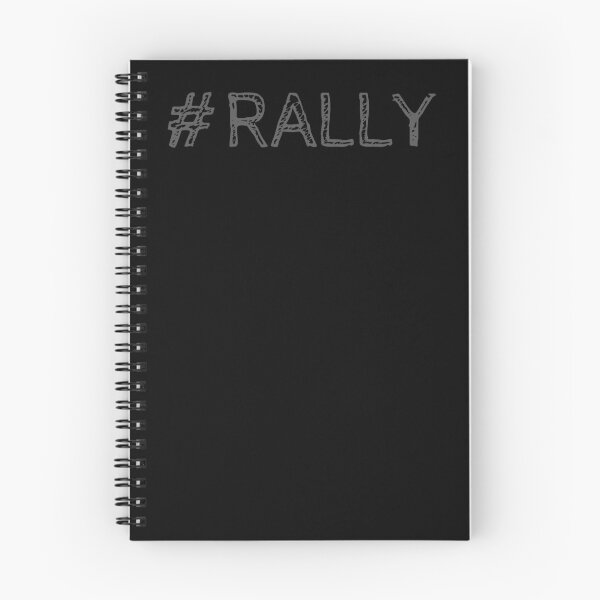 Item preview, Rally hashtag rallylife - simple text designed and sold by petrolheadmerch.
