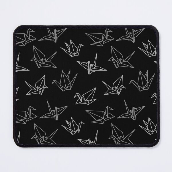Item preview, Origami paper cranes black and white designed and sold by Muxune.