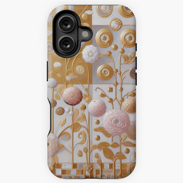Aperçu de l'œuvre Fleurs d'or Gustav Klimt créée et vendue par maniacfitness.