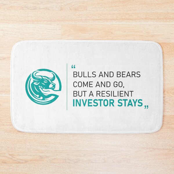 Item preview, stock market motivational designed and sold by CropWear.