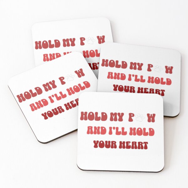 Item preview, Hold my paw and I'll hold your heart Dog pet sticker t-shirt Another Style designed and sold by DigitaList20.