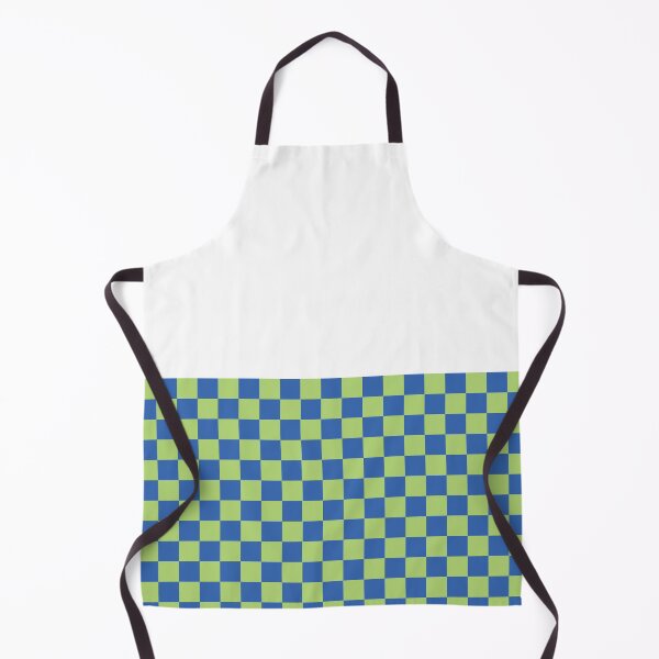 Item preview, Checkered Blue and Green Pattern designed and sold by LinDraws.