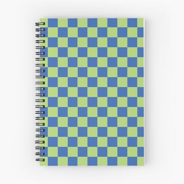 Item preview, Checkered Blue and Green Pattern designed and sold by LinDraws.