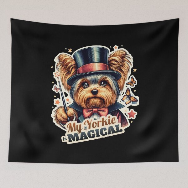 Item preview, Yorkshire Terrier Magical designed and sold by ThisDress.