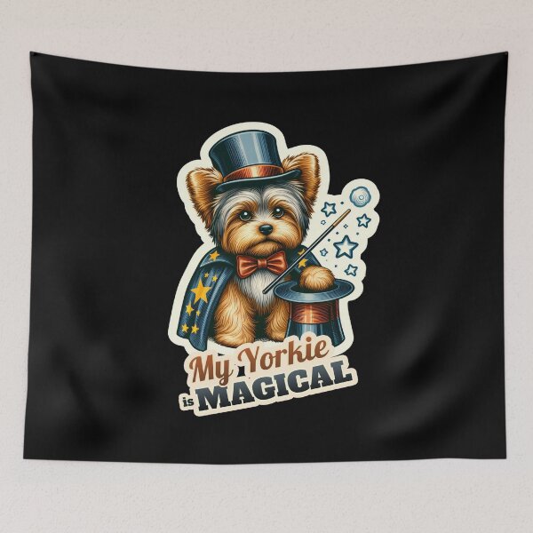Item preview, Yorkshire Terrier Magical designed and sold by ThisDress.