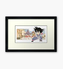 Dragon BallZ Goku Framed Print