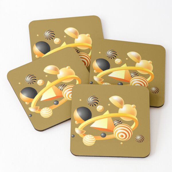 Item preview, 3d shapes floating designed and sold by M Khan.