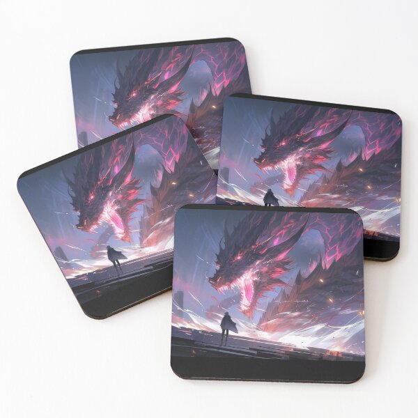 Item preview, Samurai Warrior with Purple Dragon  designed and sold by momosstyle.