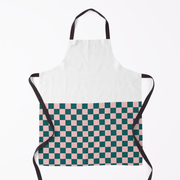 Item preview, Checkered Light Peach and Green Pattern designed and sold by LinDraws.