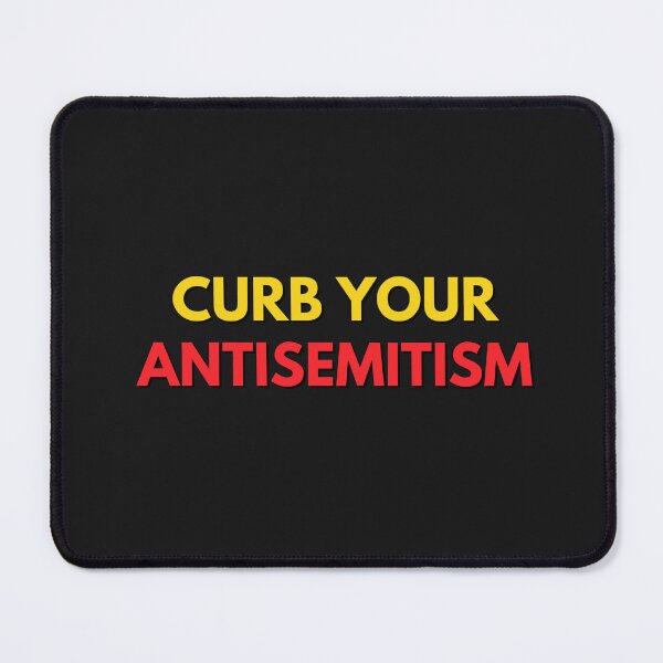 Item preview, Curb Your Antisemitism T-Shirt and Sticker designed and sold by DiverseDazzle.