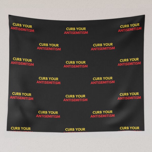 Item preview, Curb Your Antisemitism T-Shirt and Sticker designed and sold by DiverseDazzle.