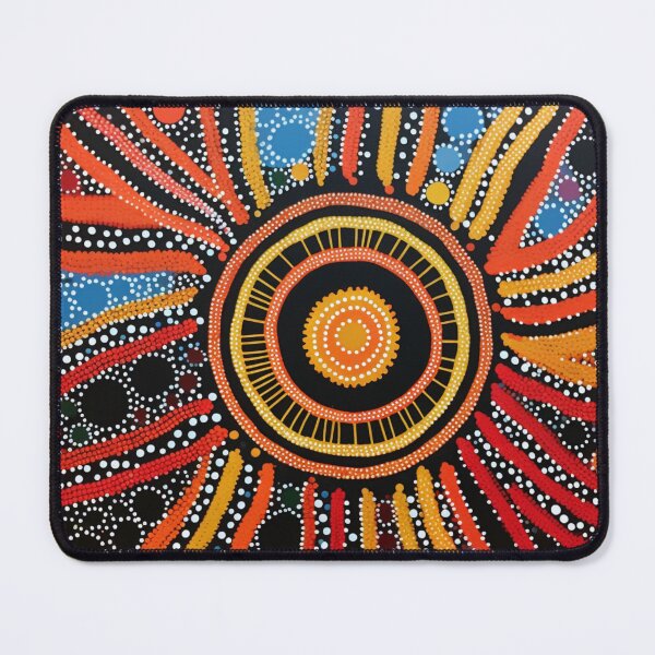 Item preview, Aboriginal Inspired Dot Art - Sunshiny designed and sold by GrinGalore.