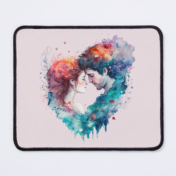 Item preview, Sweet dream couple  art painting . designed and sold by EyeArt Studio.