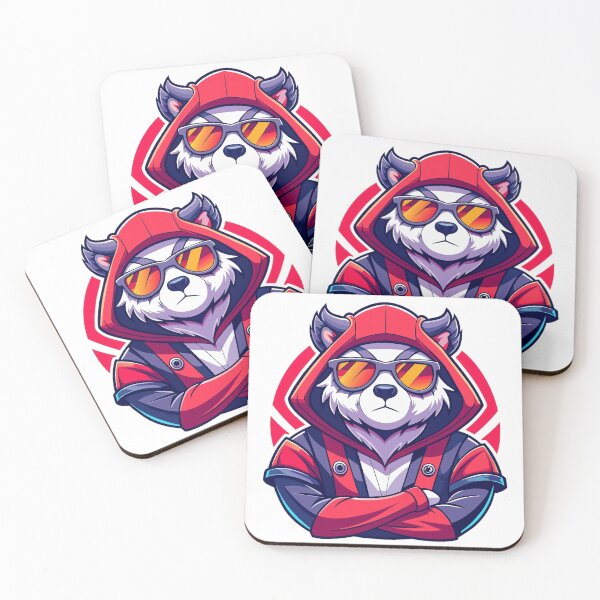 Item preview, panda wearing shades and a hoodie designed and sold by Arextr.