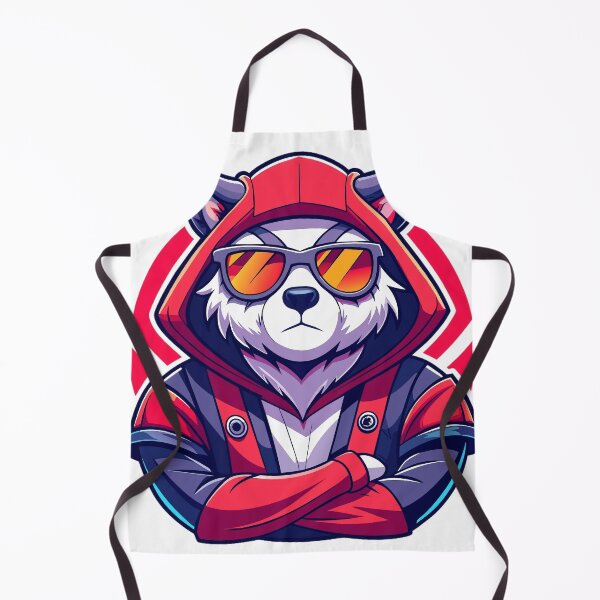 Item preview, panda wearing shades and a hoodie designed and sold by Arextr.