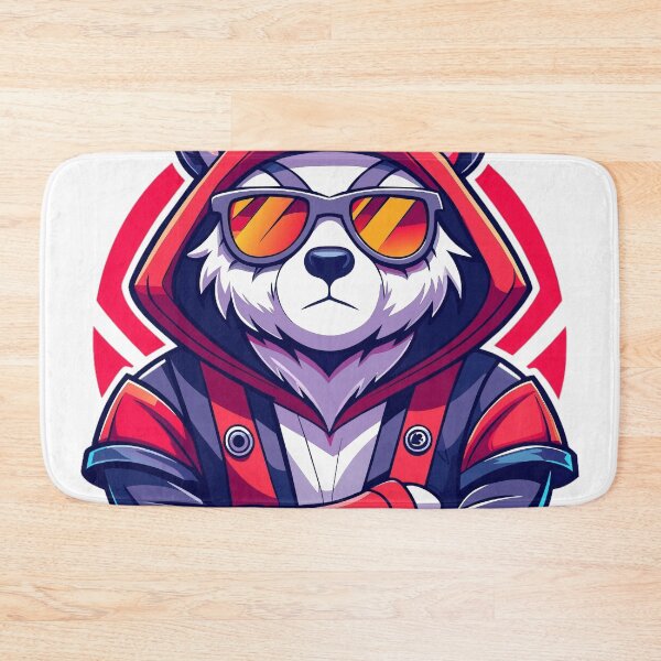 Item preview, panda wearing shades and a hoodie designed and sold by Arextr.