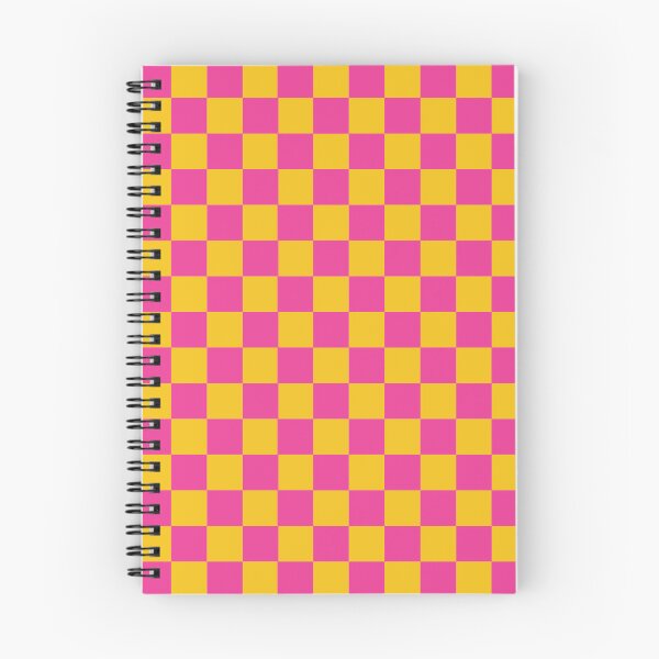 Item preview, Checkered Yellow and Magenta Pattern designed and sold by LinDraws.