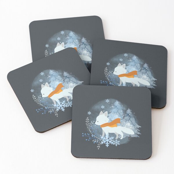 Item preview, Cute Arctic Fox designed and sold by AnulaArt.