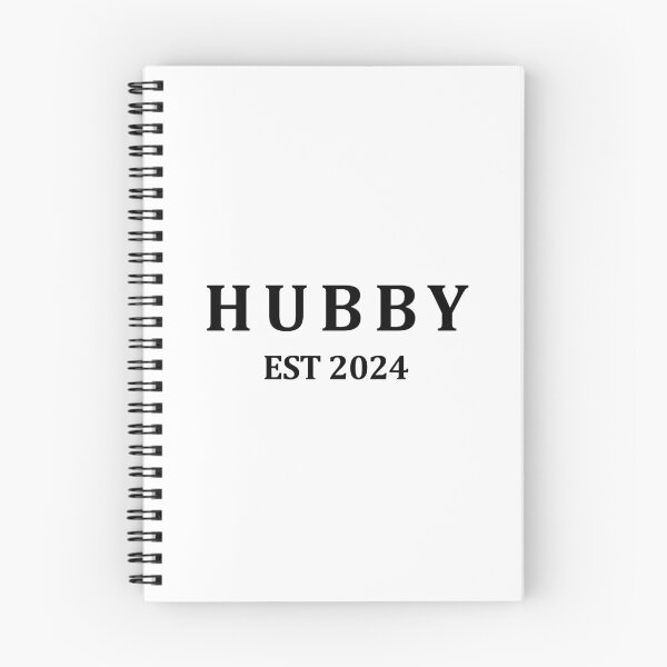 Item preview, Hubby est 2024 designed and sold by muchhappier.