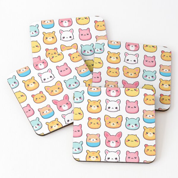 Item preview, Cute Cartoons, Cute animal cartoons, cute cat designed and sold by PurpleWay.