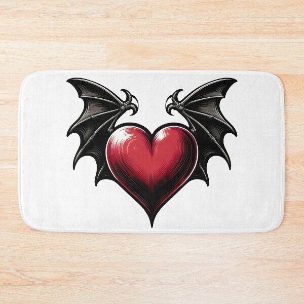 Item preview, winged heart designed and sold by Truck Stop One.