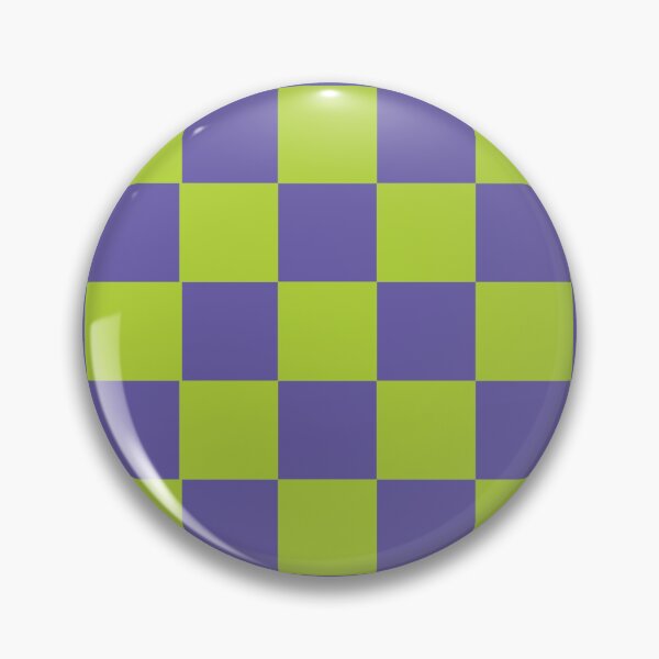 Item preview, Checkered Green and Purple Pattern Dark Ver designed and sold by LinDraws.