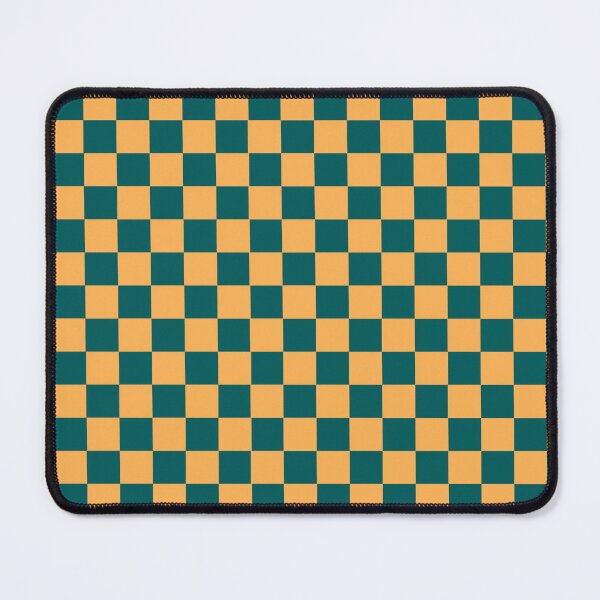Item preview, Checkered Green and Yellow Pattern designed and sold by LinDraws.