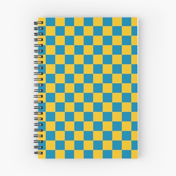 Item preview, Checkered Blue and Yellow Pattern designed and sold by LinDraws.