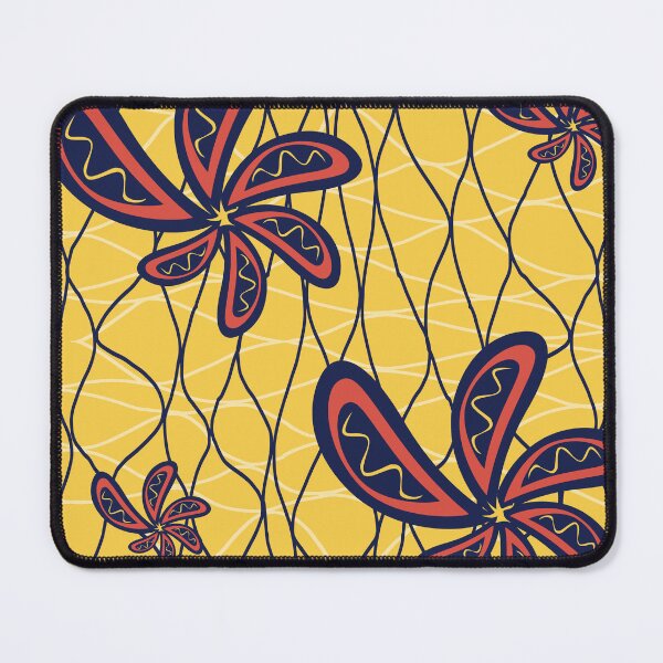 Item preview, African flower motif designed and sold by Wolagno.