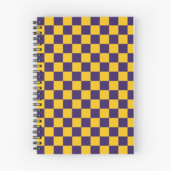 Item preview, Checkered Yellow and Purple Pattern designed and sold by LinDraws.