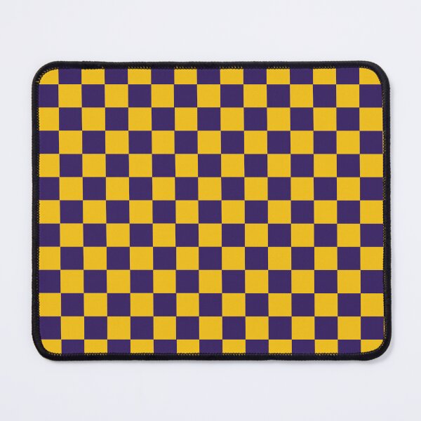 Item preview, Checkered Yellow and Purple Pattern designed and sold by LinDraws.