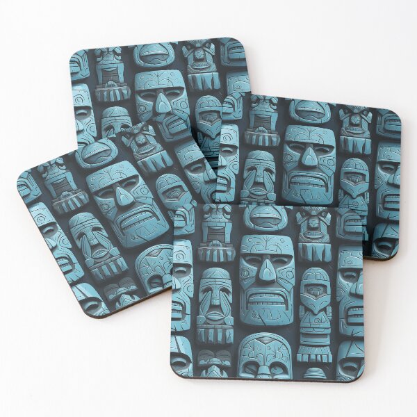 Item preview, Easter Island pattern designed and sold by Sp3ctrumOfColor.