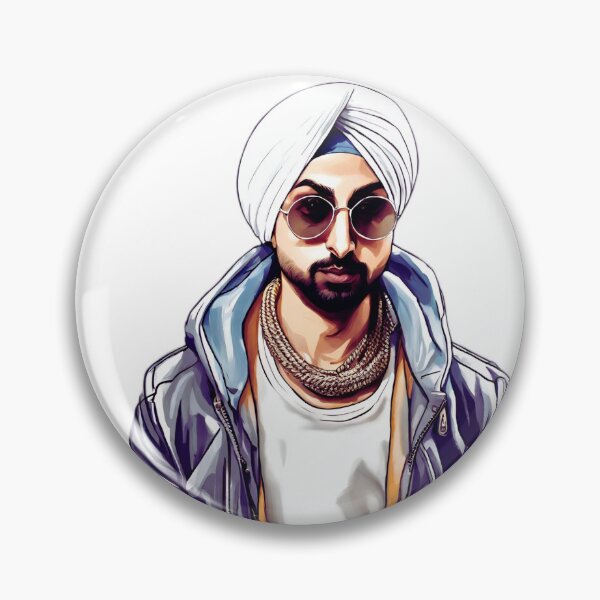 Item preview, Dive into Diljit Dosanjh's World: Unveiling the Essence of Style and Culture! designed and sold by Nprint.