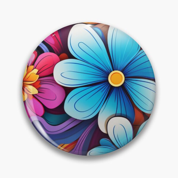 Item preview, Wonderful Vibrant Flowers Pattern #13 designed and sold by GrinGalore.