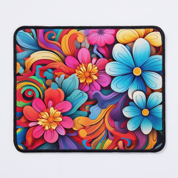 Item preview, Wonderful Vibrant Flowers Pattern #13 designed and sold by GrinGalore.