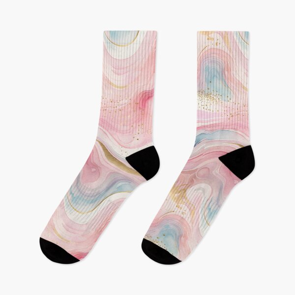 Item preview, Swirling pink and gold pastel dream designed and sold by Naturitude.