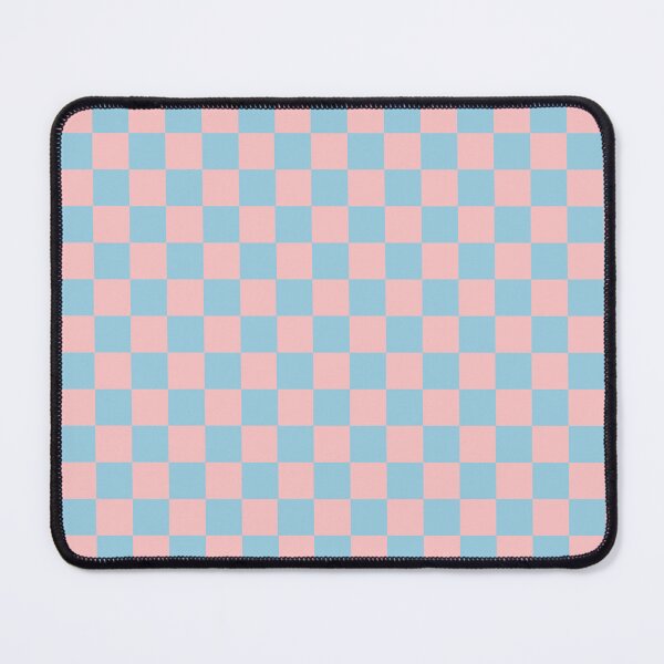 Item preview, Checkered Light Blue and Pink Pattern designed and sold by LinDraws.