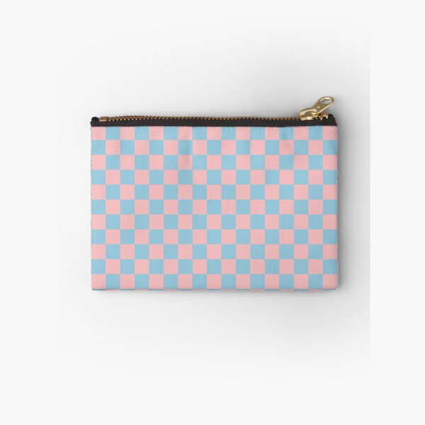 Item preview, Checkered Light Blue and Pink Pattern designed and sold by LinDraws.