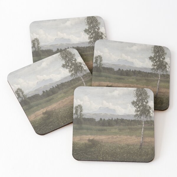 Item preview, Spring Landscape Vintage Painting | Summer Country Farmhouse Decor designed and sold by Studio66Designs.