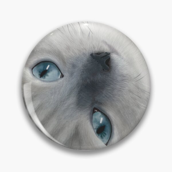 Item preview, Chyna - Ragdoll Cat Blue Point (portrait), Airbrushed Drawing  designed and sold by written4r7.
