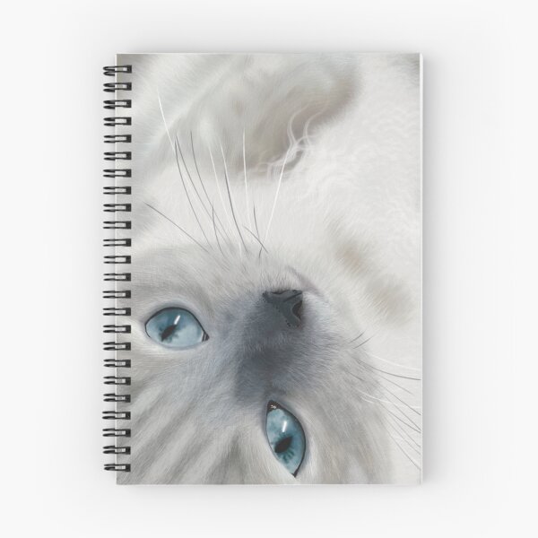 Item preview, Chyna - Ragdoll Cat Blue Point (portrait), Airbrushed Drawing  designed and sold by written4r7.