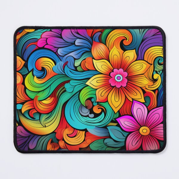 Item preview, Wonderful Vibrant Flowers Pattern #14 designed and sold by GrinGalore.